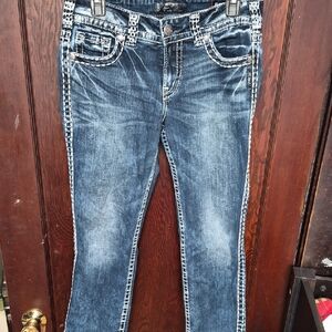 Silver Jeans Women's Blue Ankle Jeans